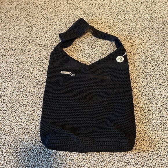 TheSak Black Shoulder Bag in EUC - Picture 1 of 5